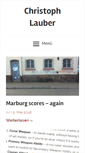 Mobile Screenshot of christoph-lauber.de
